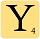 Scrabble-Y
